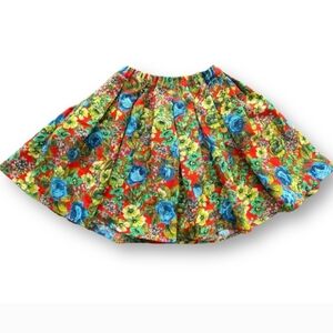 Sugarlips Floral Pleated Mini Skater Skirt
